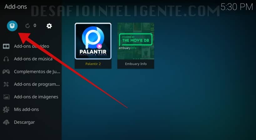 explorador add-ons kodi