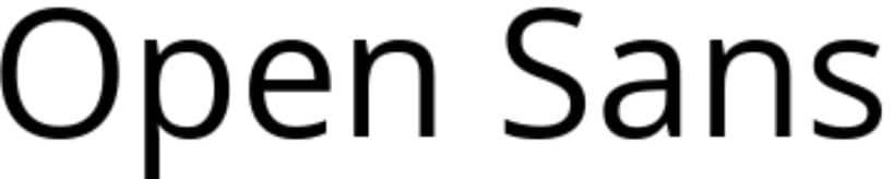 fuente open sans para instagram