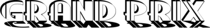 grand prix font