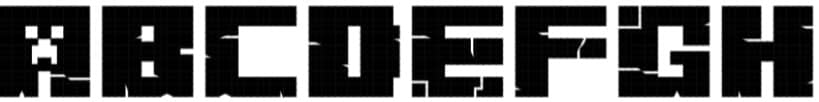 minecraft z2font