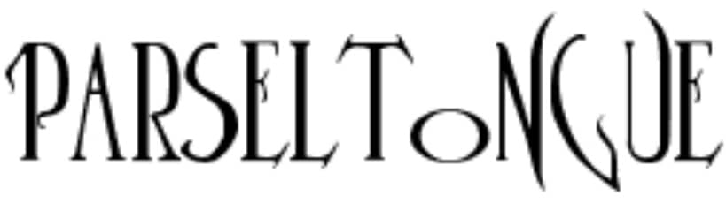 parseltongue font