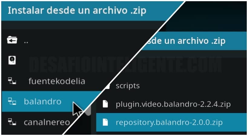 ruta a balandro repo