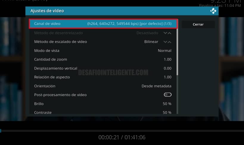Ajustes Canal De Video En Uptobox