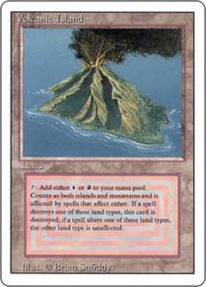 carta magic Volcanic Island