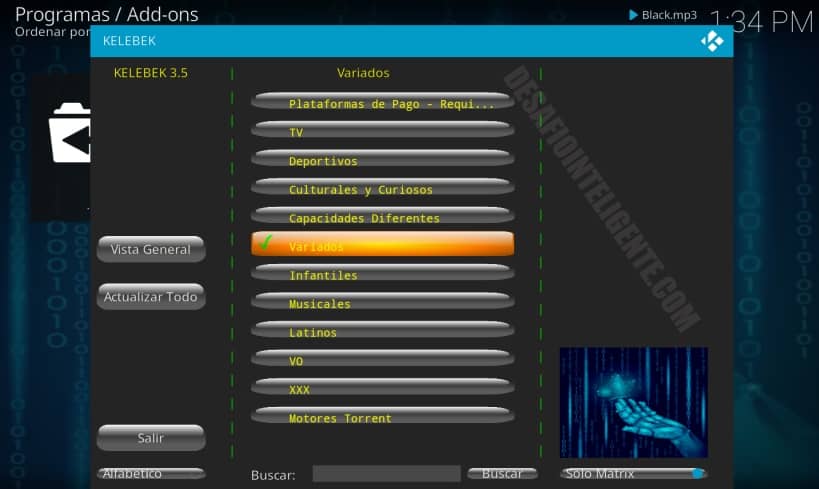 categoria variados en kelebek
