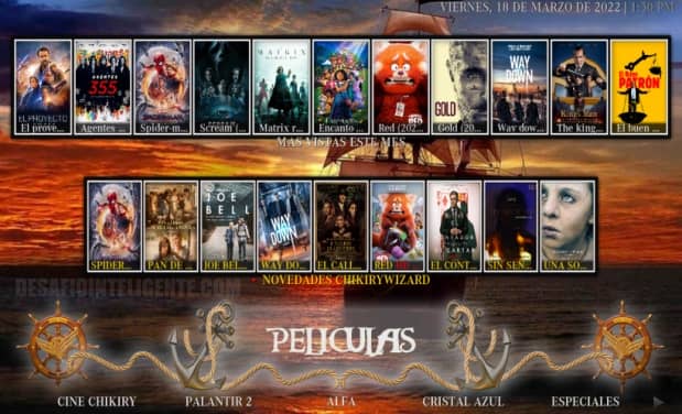 chikiry wizard en kodi matrix