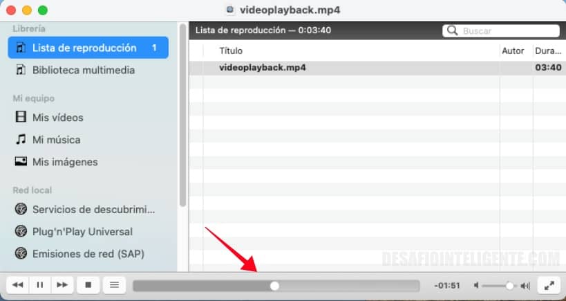convertir Youtube a mp3 con VLC en mac