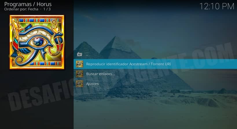 horus addon