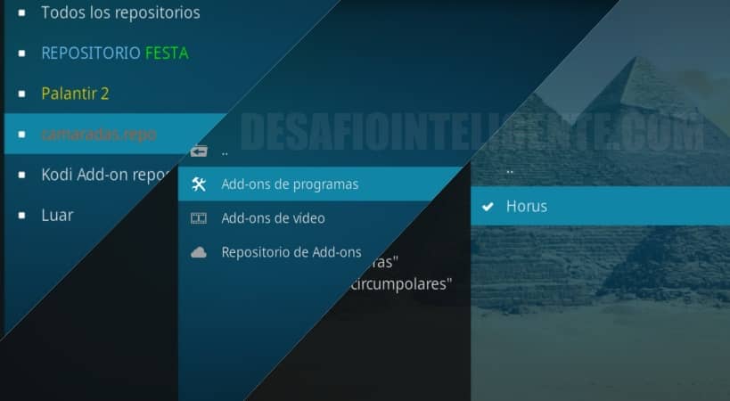 horus dentro de camaradas repo