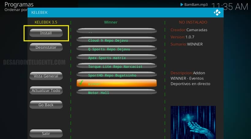 winner sports en kelebek