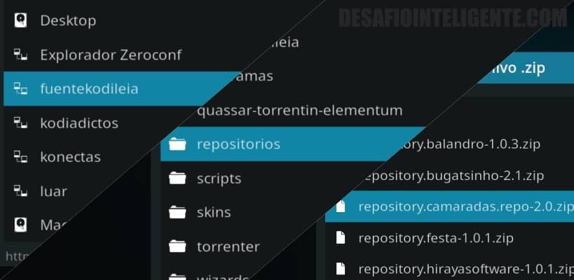 ruta a camaradas repo