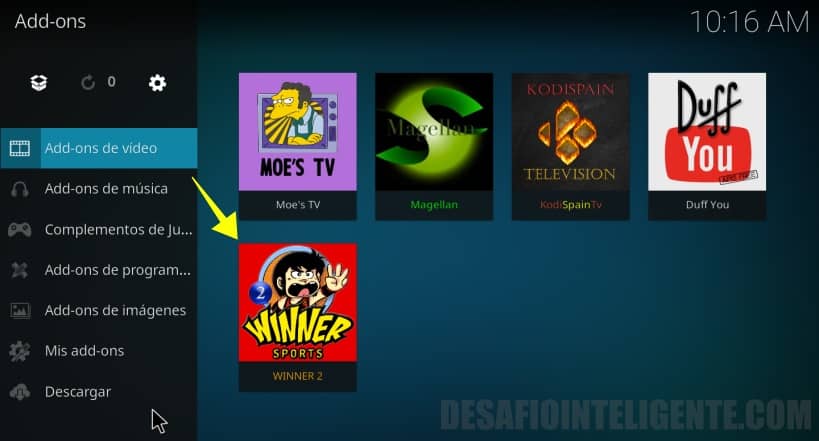 winner 2 addon en kodi
