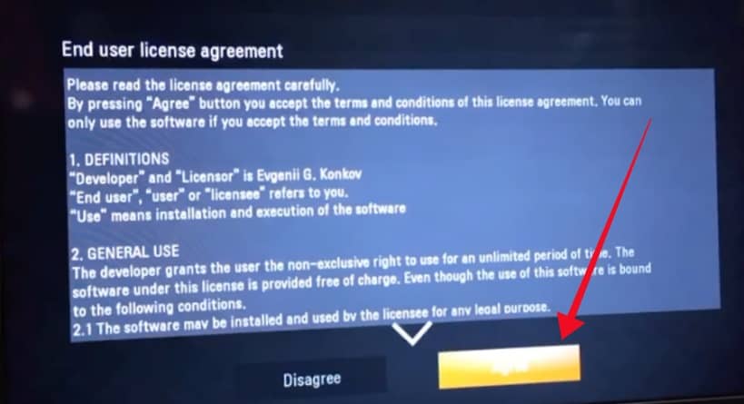 aceptar licencia ss iptv