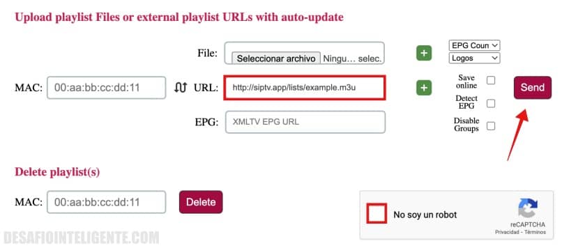 Añadir Lista M3u A Smart Iptv