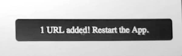 Mensaje De Lista M3u Añadida A Smart IPTV