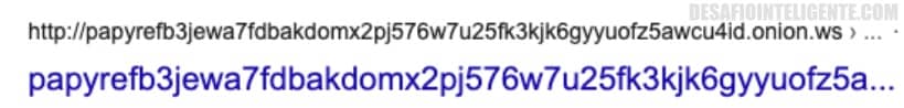 Enlace De Google A Papyrefb Onion