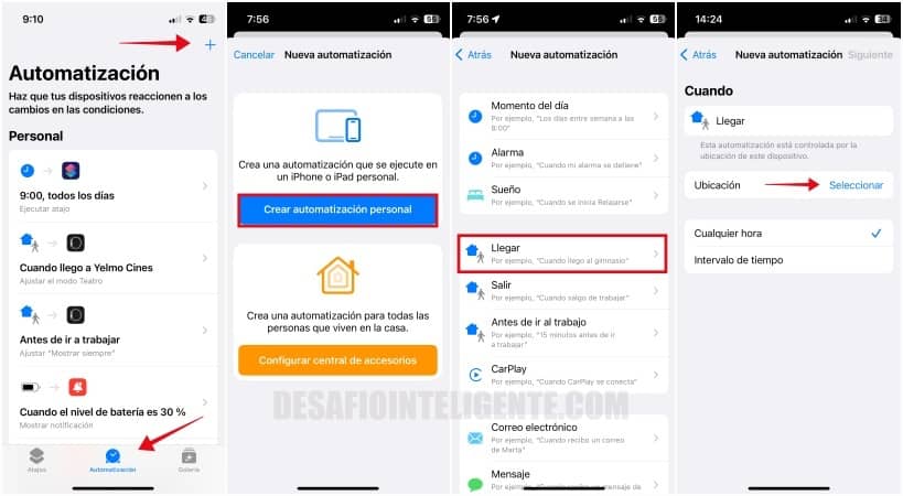 Atajo Cambiar Esfera Apple Watch