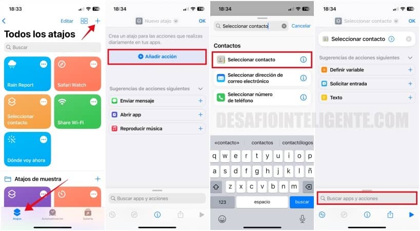Atajo Enviar Whatsapp Apple Watch