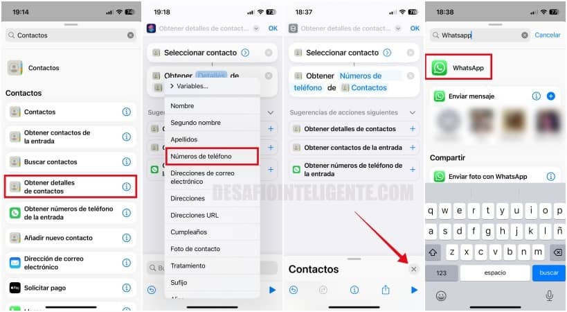 Atajo Enviar Whatsapp Apple Watch 2