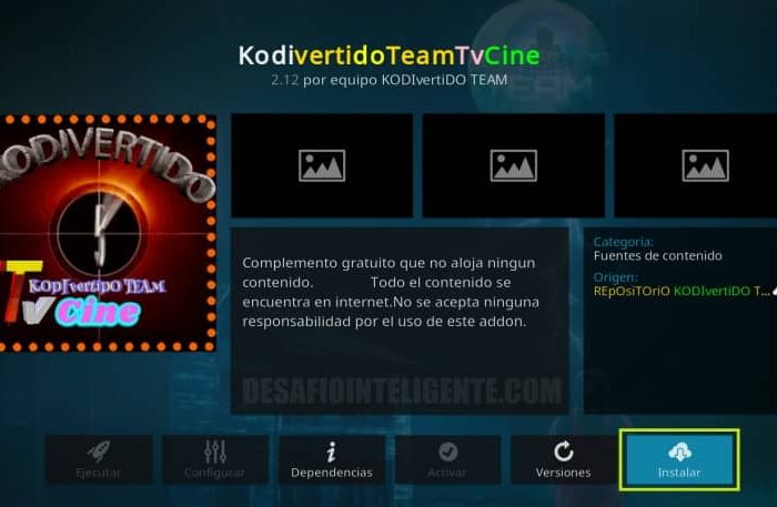 Instalar Kodivertido En Kodi