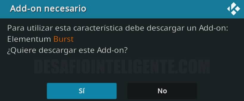 Aviso Addon Burst