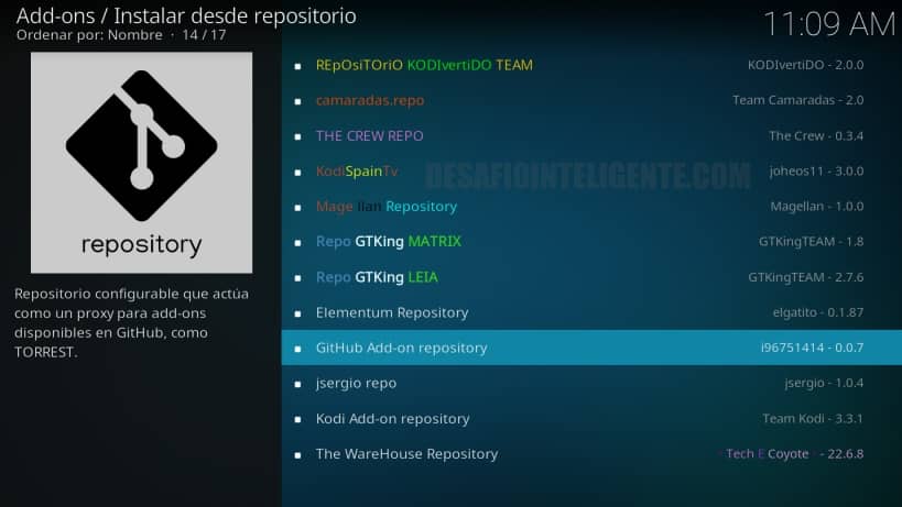 Github Addon Repository