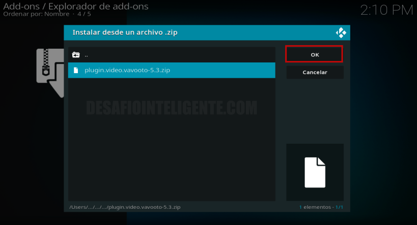 Instalar Vavoo En Kodi Desde Zip