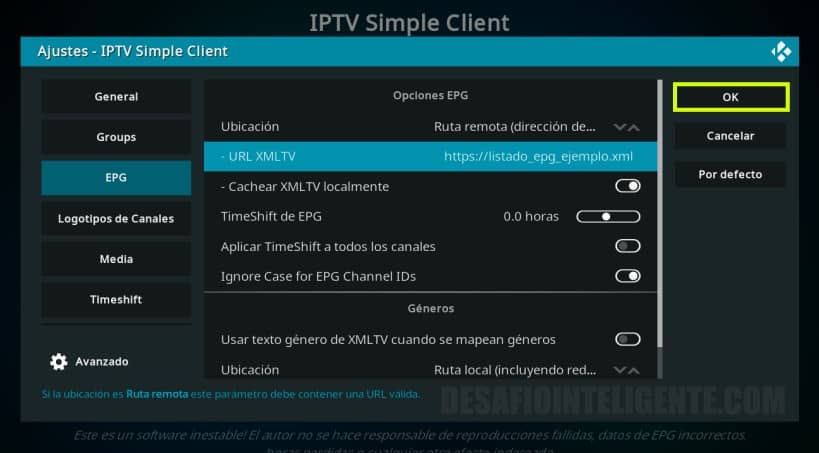 Lista Epg Iptv Simple Client