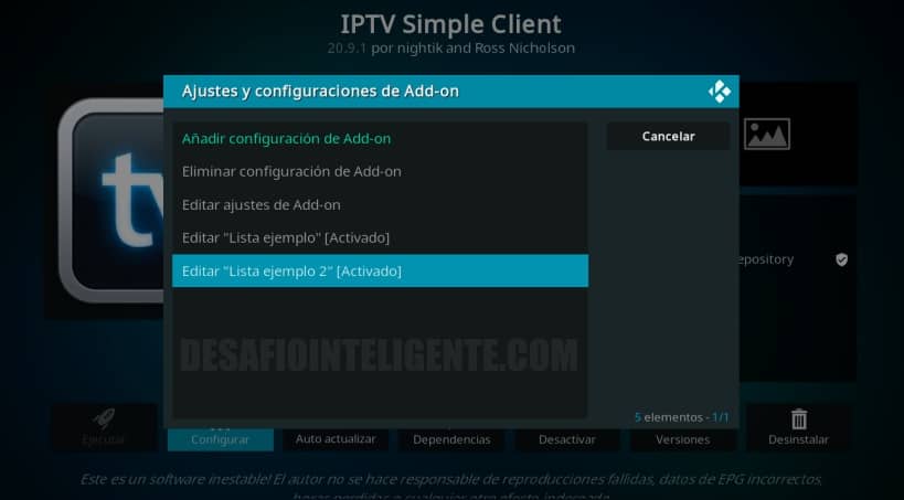 Listas De Canales Pvr Iptv Simple Client
