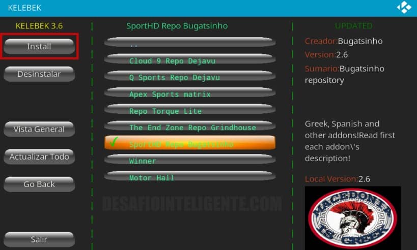 Repositorio Sports Hd En Kelebek