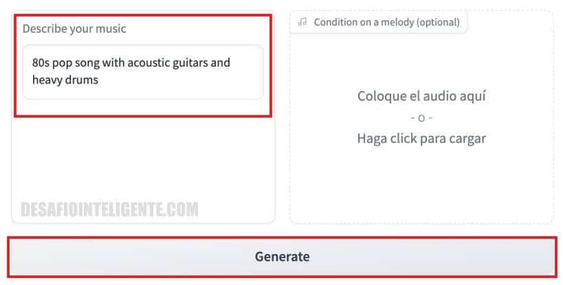 Musicgen En Hugging Face