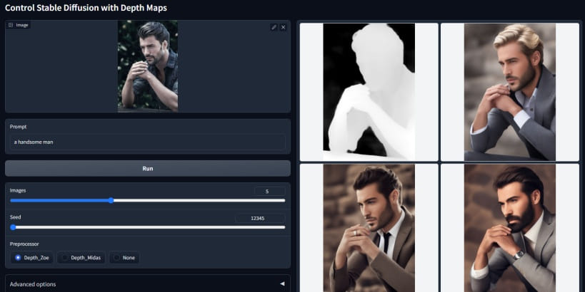 Modelo Depth De Controlnet V1 1