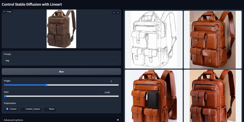 Modelo Lineart De Controlnet V1 1