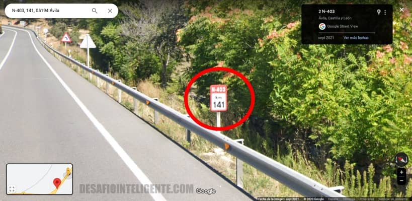 Punto Kilometrico Localizado Con Google Maps